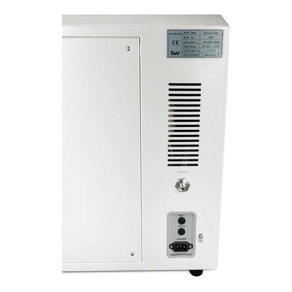 1.9CF ECO Vacuum Oven - 4 Wall Heating, LED display, LED's - 5 Shelves Standard - vacuum oven, rear vent panel