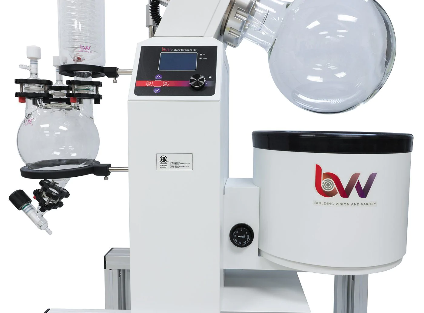 BVV 10L Neocision ETL Rotary Evaporator Front Brand and Display