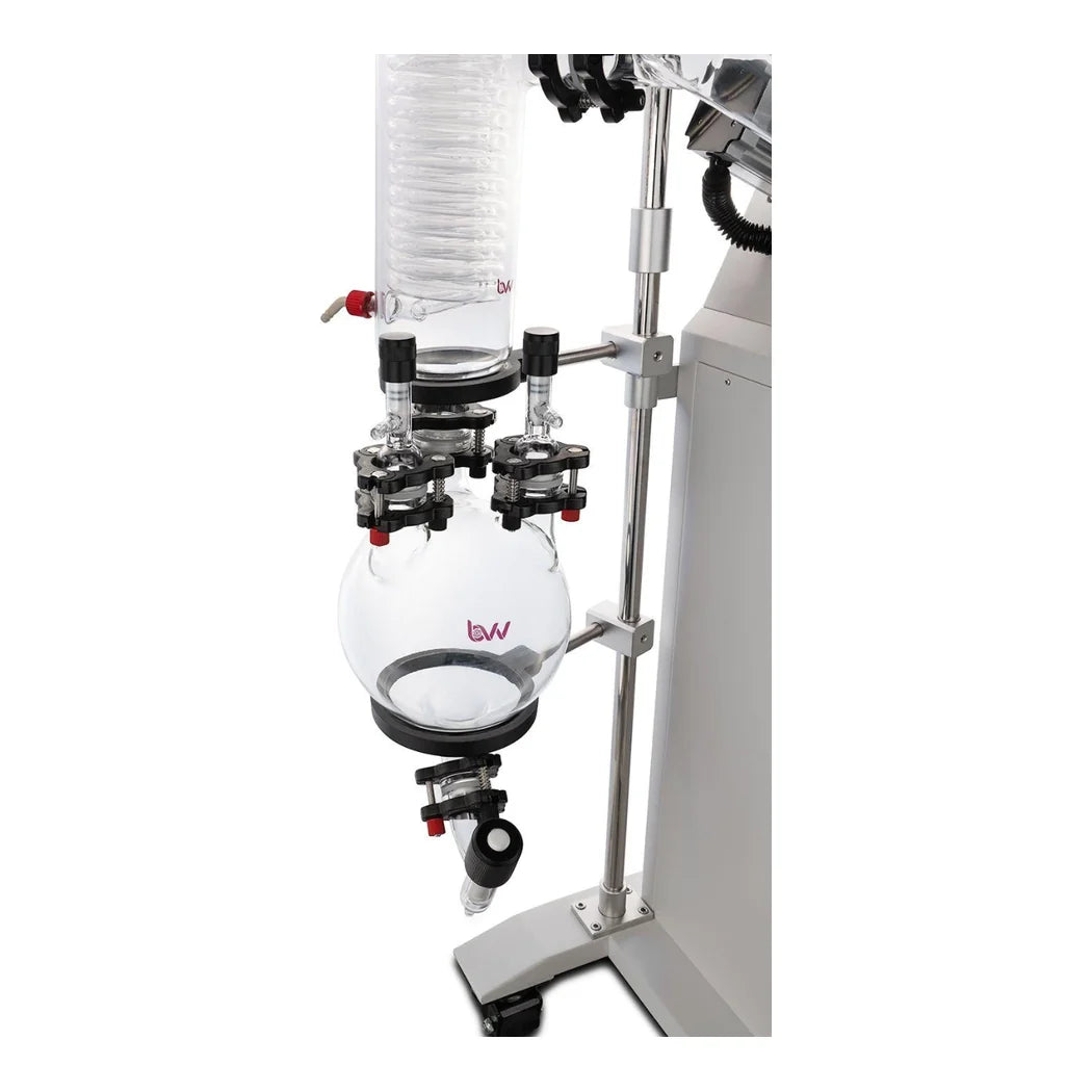 20L BVV ECO Rotary Evaporator - evaporating flask and bath