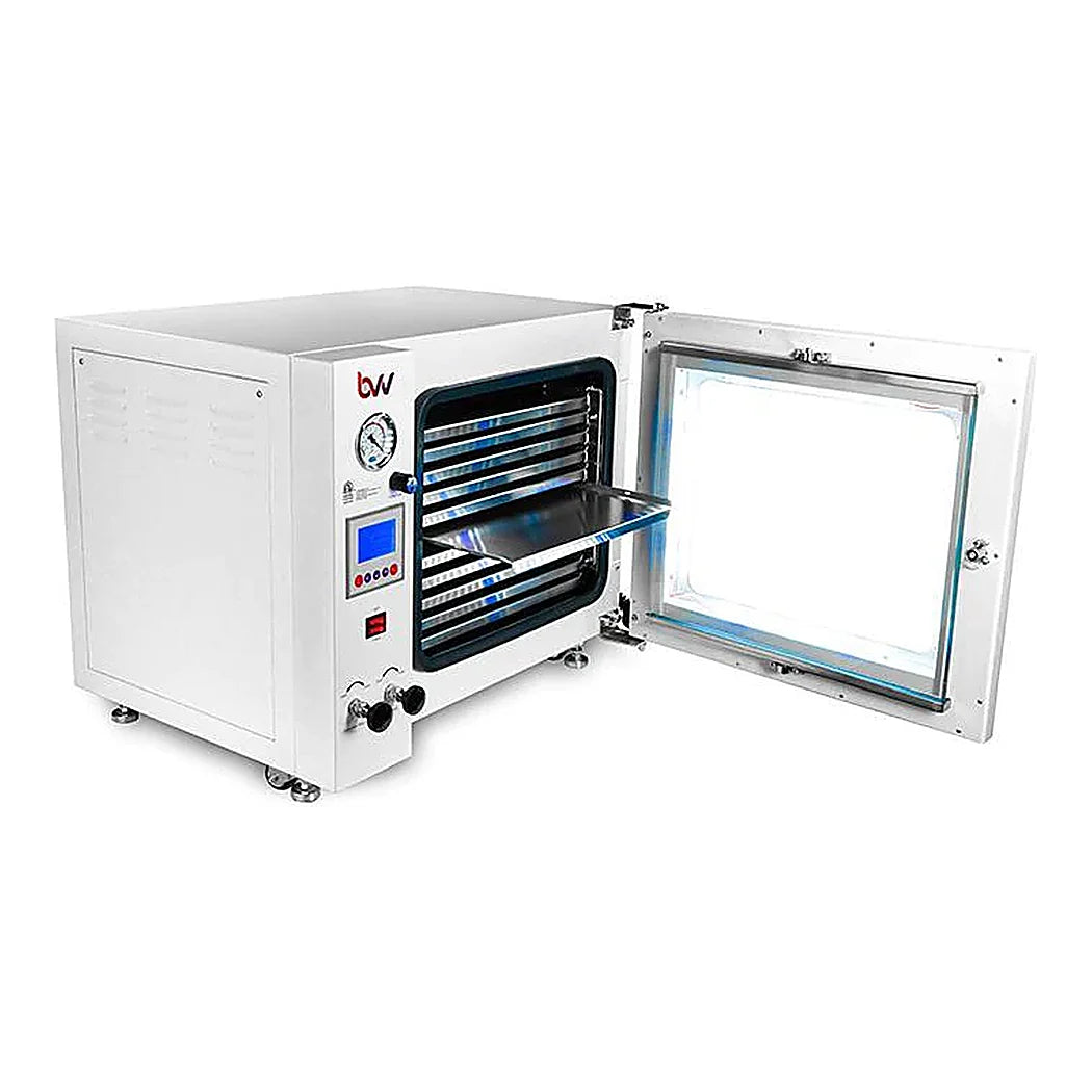 1.9CF BVV Neocision ETL Lab Certified Vacuum Oven - 1.9 cu ft vacuum oven, angled, open door