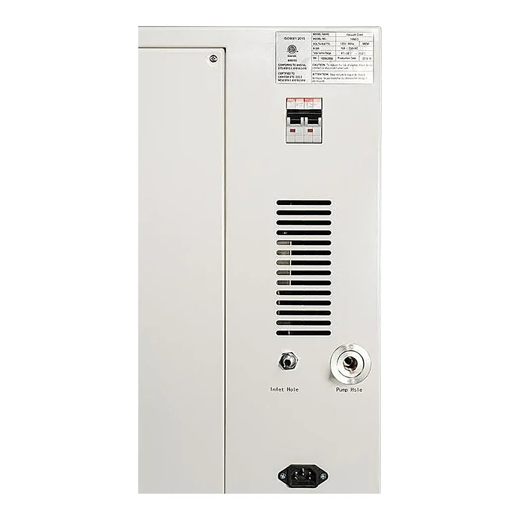 1.9CF BVV Neocision ETL Lab Certified Vacuum Oven - 1.9 cu ft vacuum oven, shelf side