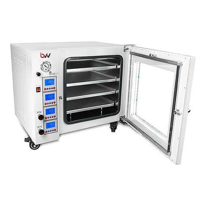 3.2CF BVV Neocision ETL Lab Certified Vacuum Oven - 3.2 cu ft vacuum oven, angled, open door