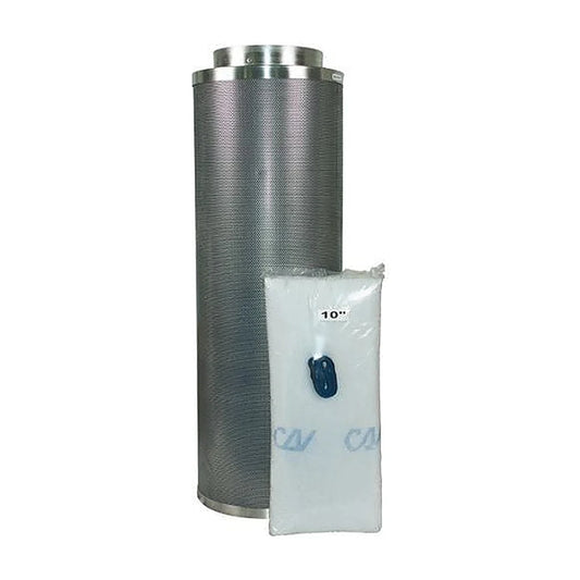 Can-Lite 10 inch 1500 CFM activated carbon filter with bagged pre-filter