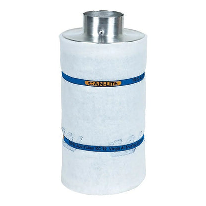Can-Lite 4 inch 250 CFM activated carbon filter with pre-filter fitted