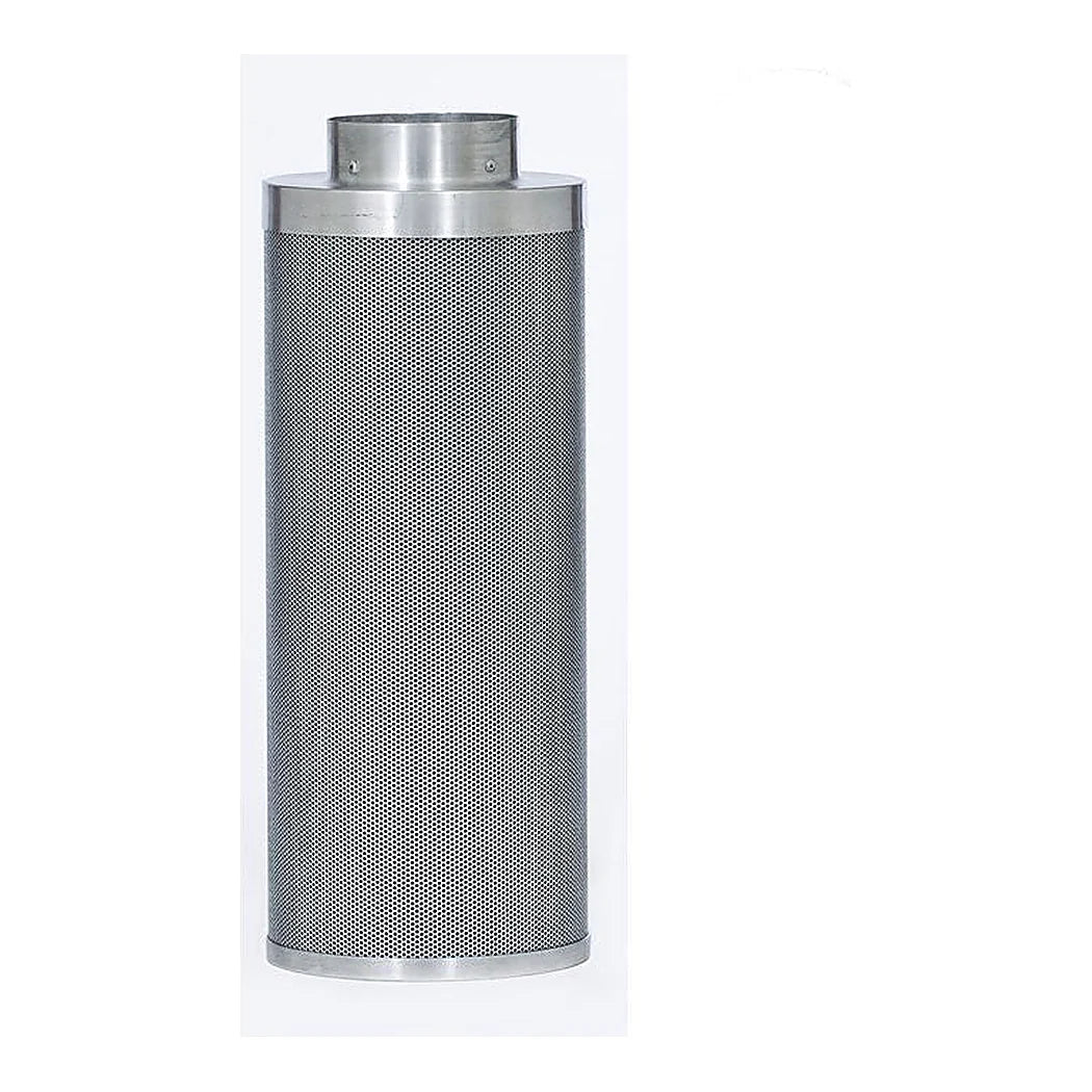Can-Lite 4 inch carbon filter without pre-filter, flange end up