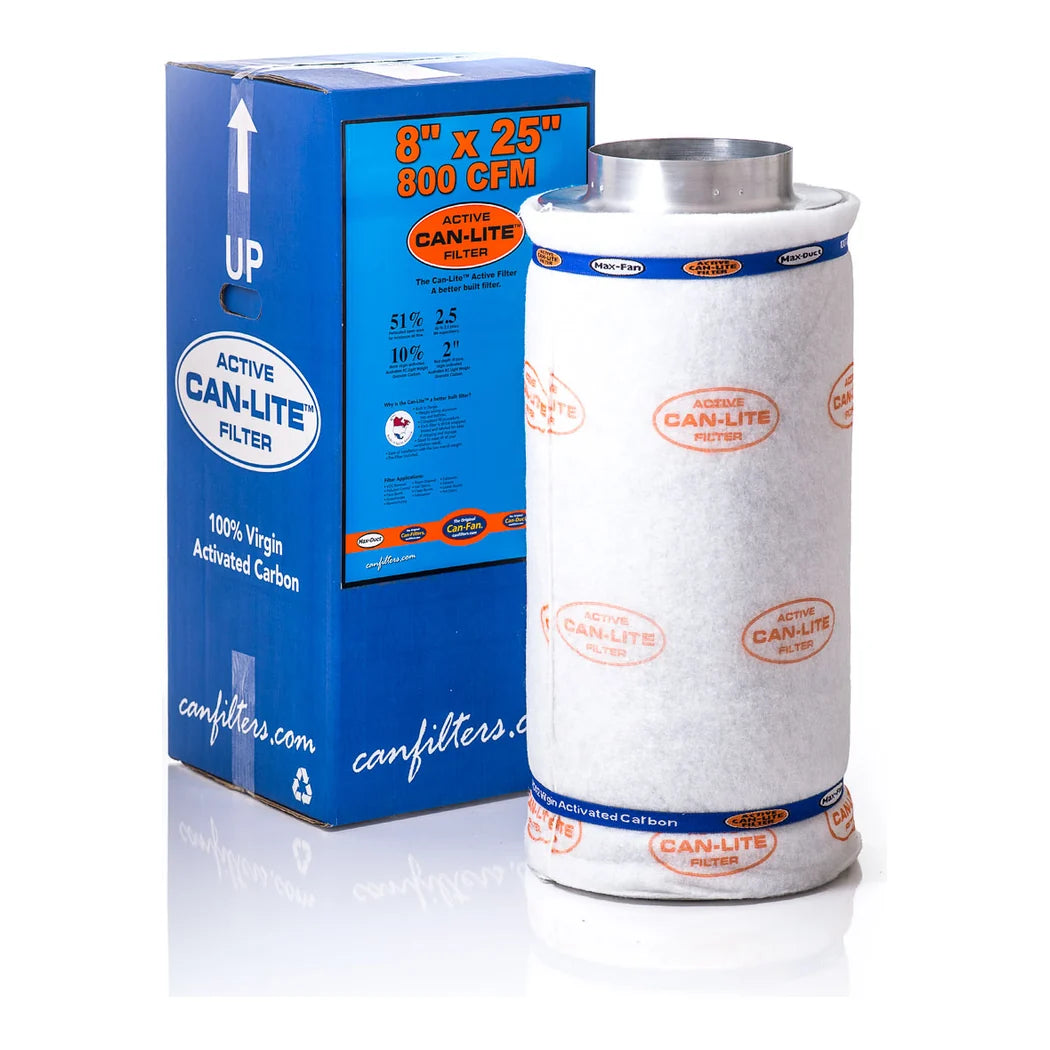 Can-Lite Carbon Filter 8 inch - 1000 CFM - Can-Lite 8 in carbon filter with box