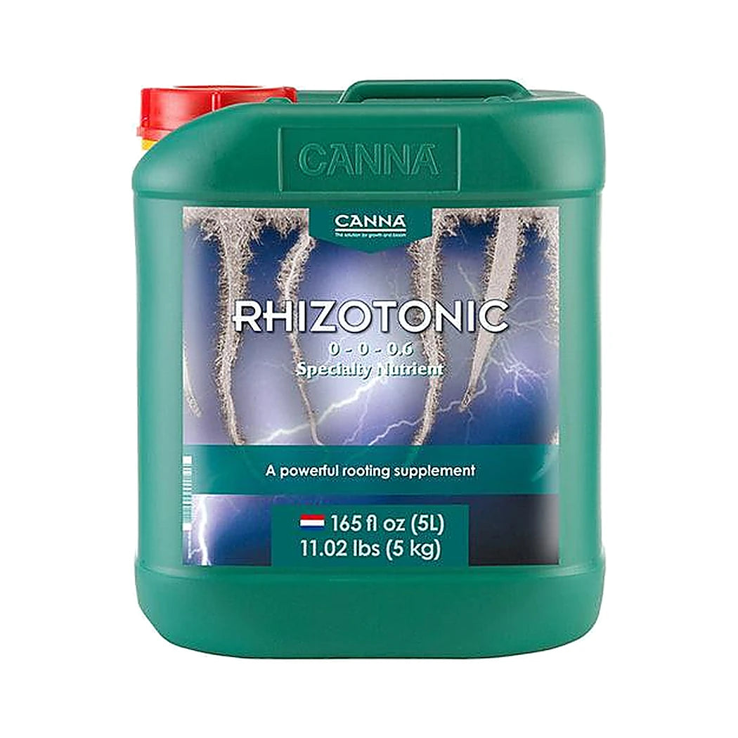 CANNA Rhizotonic 0-0-0.6 root stimulator 5 L (165 fl oz) jug