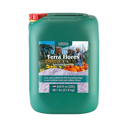 CANNA Terra Flores 2-2-4 soil bloom nutrient, 20 L can