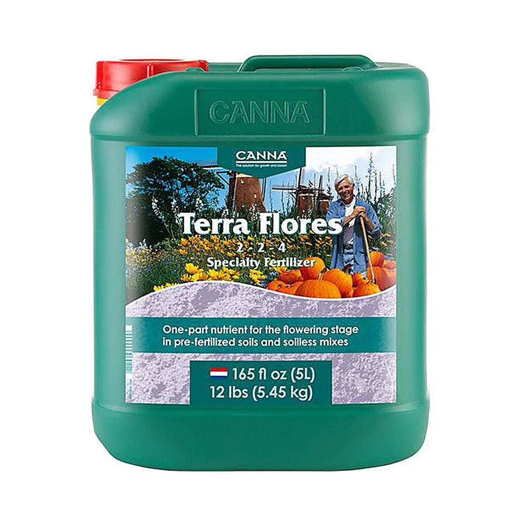 CANNA Terra Flores 2-2-4 soil bloom nutrient, 5 L jerrycan