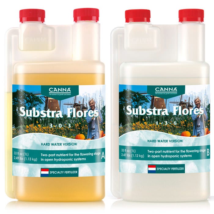 CANNA Substra Flores - Hard Water