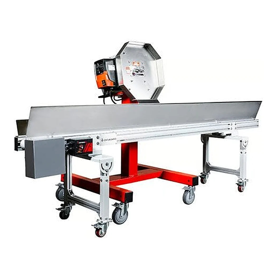 CenturionPro GC 3 Bucker Conveyor - full conveyor on its stand