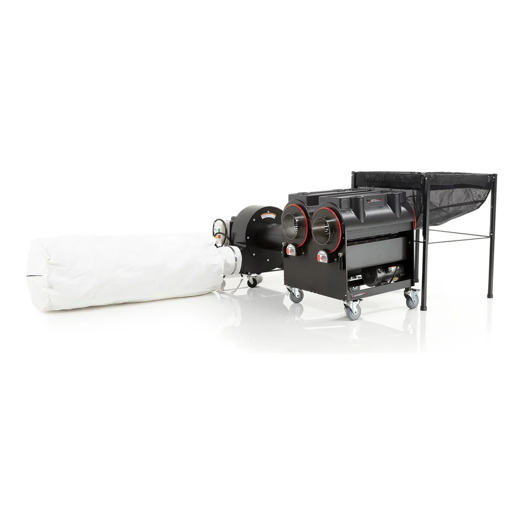 CenturionPro Gladiator hybrid wet and dry bud trimmer with Quantanium tumblers