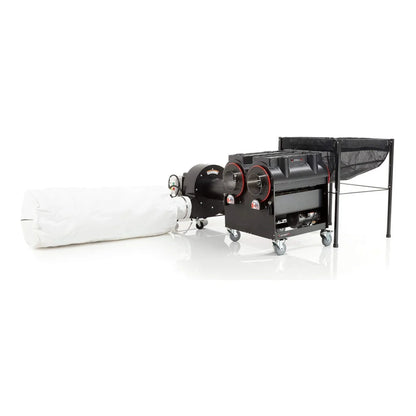 CenturionPro Gladiator Hybrid (Wet & Dry) Trimmer - Gladiator Hybrid trimmer with conveyor and tumbler