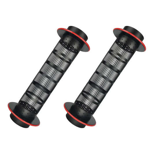 CenturionPro Quantanium tumbler, end view showing the perforated drum