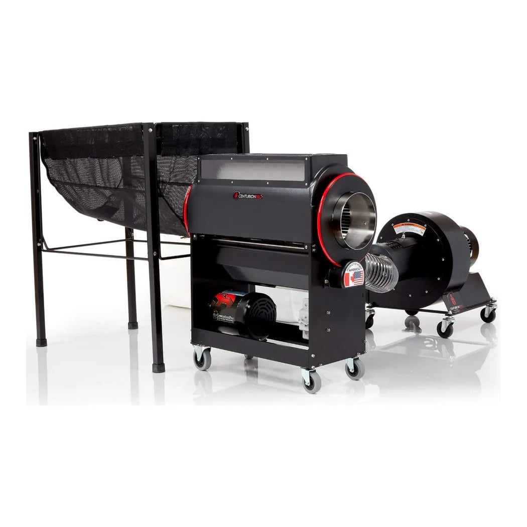 CenturionPro Mini Hybrid (Wet & Dry) Trimmer - Mini Hybrid trimmer with conveyor and tumbler