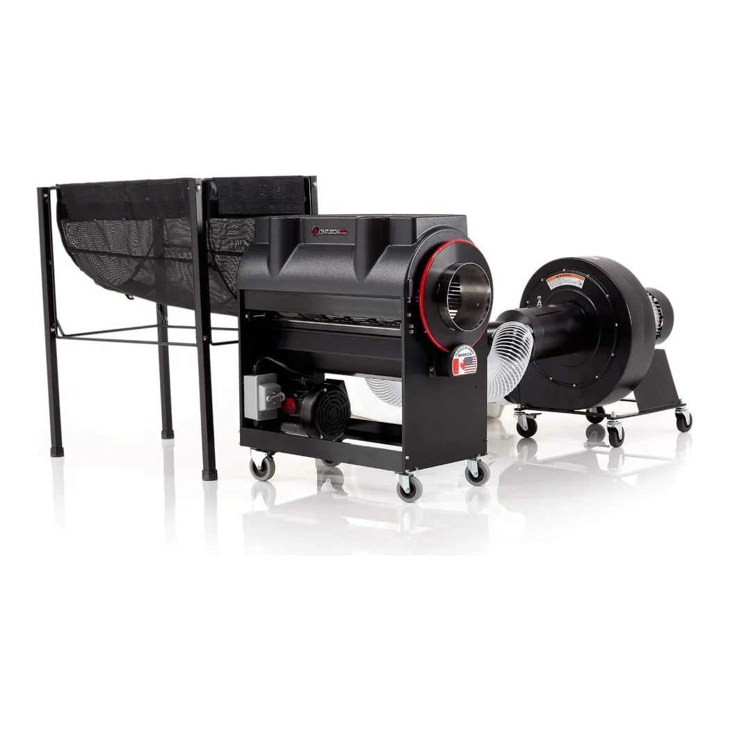 CenturionPro Original Trimmer – Hybrid Wet & Dry Trimming Machine - Original Hybrid trimmer with conveyor and tumbler