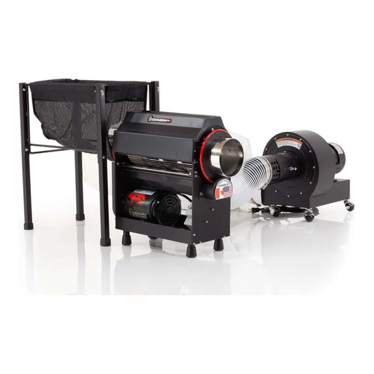 CenturionPro TableTop Hybrid (Wet & Dry) Trimmer - TableTop Hybrid trimmer with conveyor and tumbler