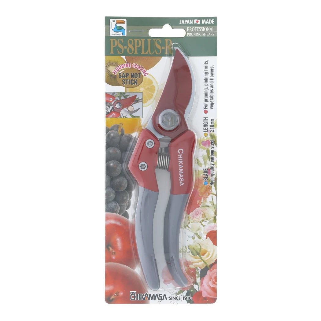 Chikamasa PS-8PLUS-R in its retail blister pack, front view