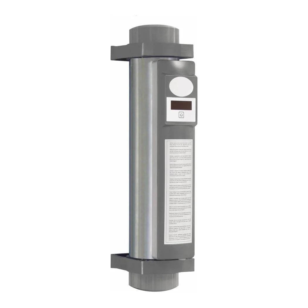 Clean Light Air UV-C purifier showing the specification panel on the housing