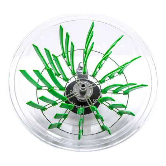 Clear Top Bowl Leaf Trimmer 18 in - trimmer, top view