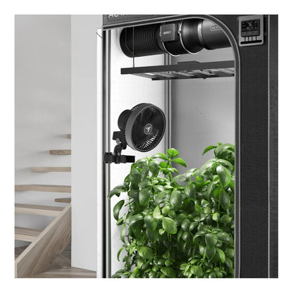 CLOUDRAY A6 mounted vertically inside a grow tent