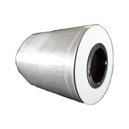 Common Culture Clear Film Glue Roll (Root Aphids) - 18cm x 120m (European Horticulture Standard) - glue roll, end view