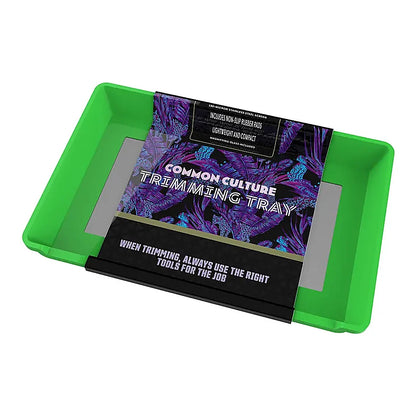 Common Culture Harvest Trim Tray w/ Micron Screen w/ Trojan Scissors Kit - trim tray with box