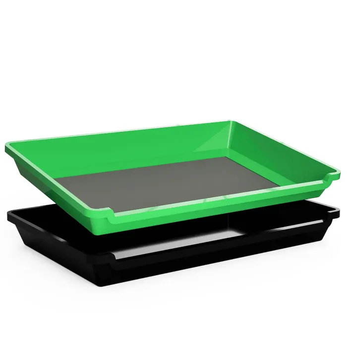 Common Culture Harvest Trim Tray w/ Micron Screen w/ Trojan Scissors Kit Stacked