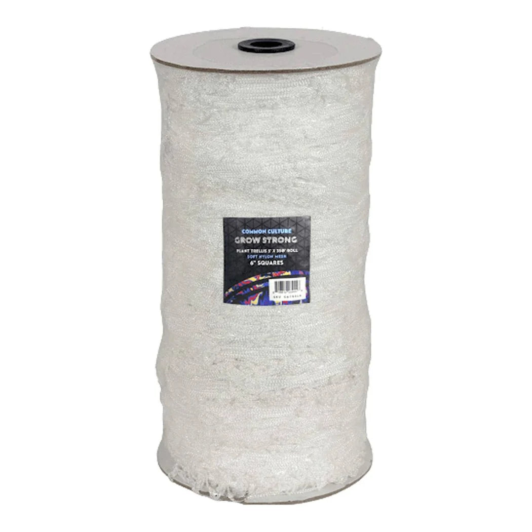 Common Culture Grow Strong soft nylon mesh trellis roll, 5 ft x 350 ft with 6 in squares