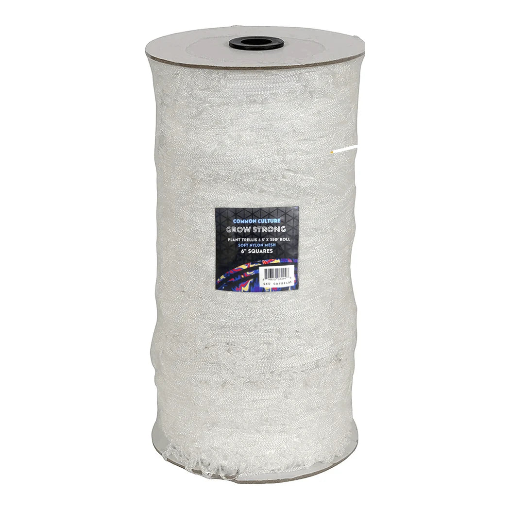 Common Culture Grow Strong soft nylon mesh trellis roll, 6.5 ft x 350 ft with 6 in squares