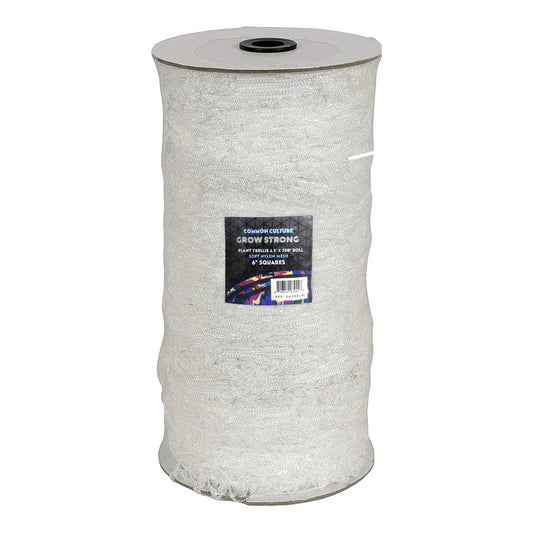 Common Culture Grow Strong soft nylon mesh trellis roll, 6.5 ft x 350 ft with 6 in squares