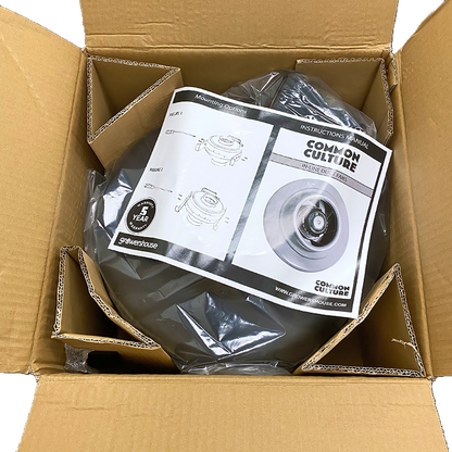 Common Culture Stealth 4 Inch In-Line Duct Exhaust Fan 165 CFM In Box