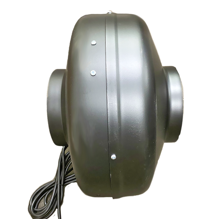 Common Culture Stealth 4 Inch In-Line Duct Exhaust Fan 165 CFM Side View