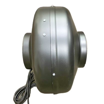 Common Culture Stealth 4 Inch In-Line Duct Exhaust Fan 165 CFM Side View