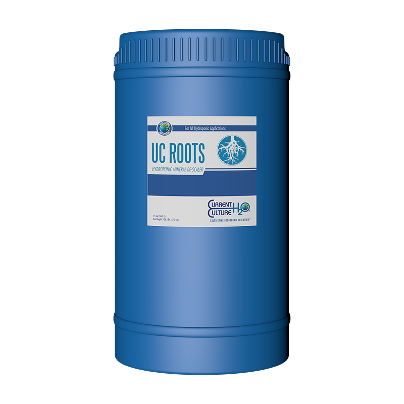 Cultured Solutions UC Roots Hydroponic Mineral Descaler Hypochlorous Acid 15 Gallon