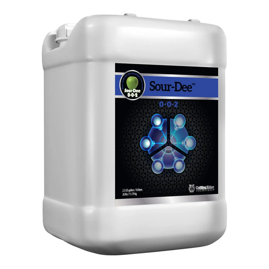 Cutting Edge Solutions Sour-Dee 0-0-2 - 2.5 US gallon jerrican