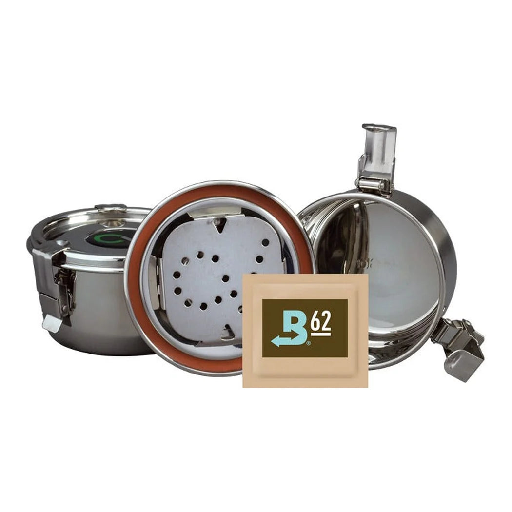 CVault 2L container shown open with lid removed