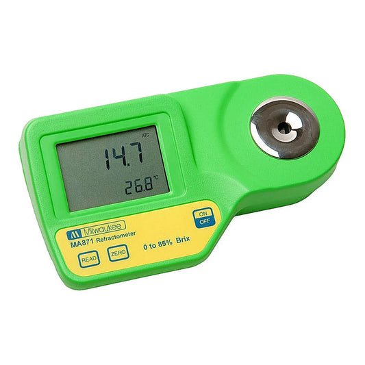 Milwaukee digital brix refractometer, range 0 to 85