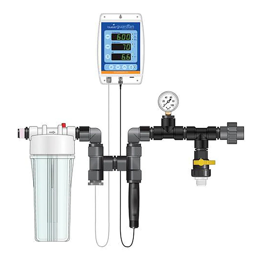 Dilution Solutions Nutrient Delivery System (NDS) Monitor Only - 3/4 - monitor installed on in-line assembly