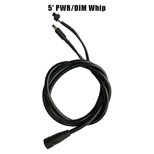 5' PWR/DIM Whip