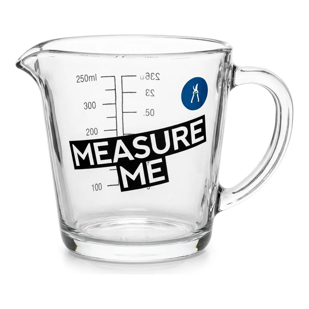 [DLW-GMC] Gro1 Measure Me clear 250ml measuring cup with ml graduations