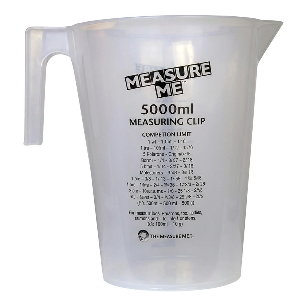[DLW-GMC] Gro1 Measure Me translucent plastic measuring cup with handle