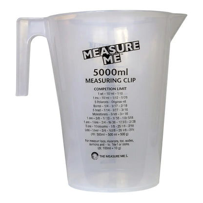 [DLW-GMC] Gro1 Measure Me translucent plastic measuring cup with handle