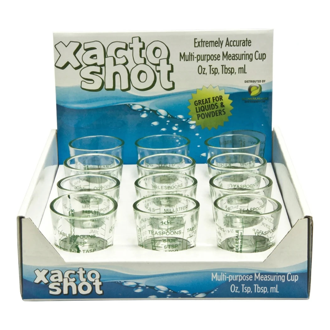 [DLW-GMC] DL Wholesale Xacto Shot display with 12 measuring shot glasses