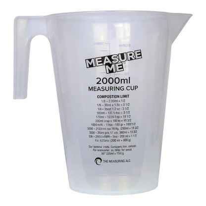 [DLW-GMC] Gro1 Measure Me 2000ml measuring cup with strengthened handle and spout