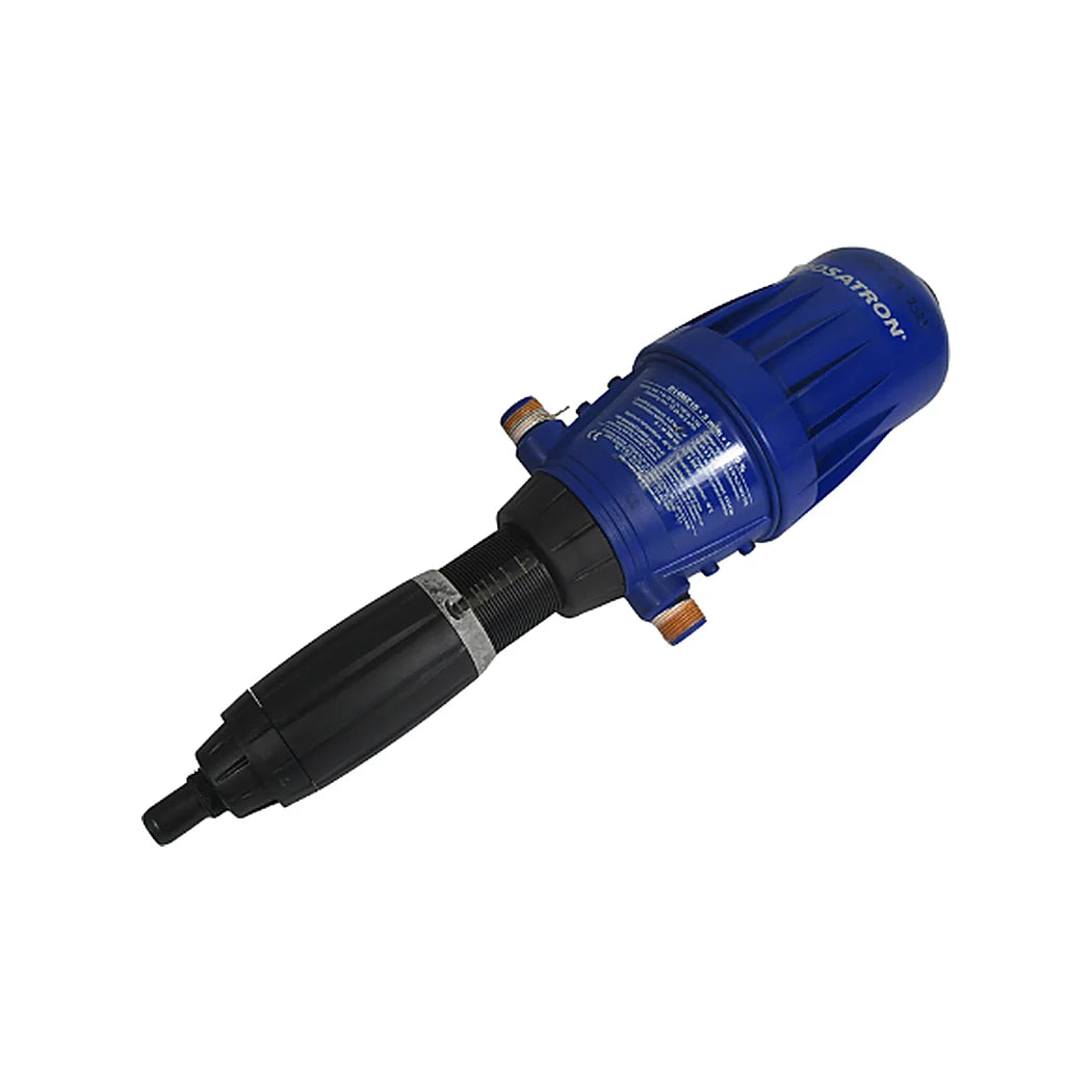 Dosatron D14MZ10 doser shown at an angle