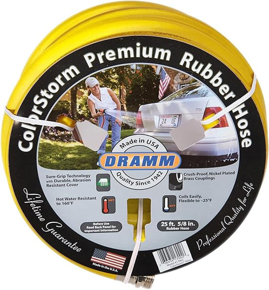 Dramm ColorStormâ„¢ Yellow Hose 5/8"- 100 Ft. Main Image