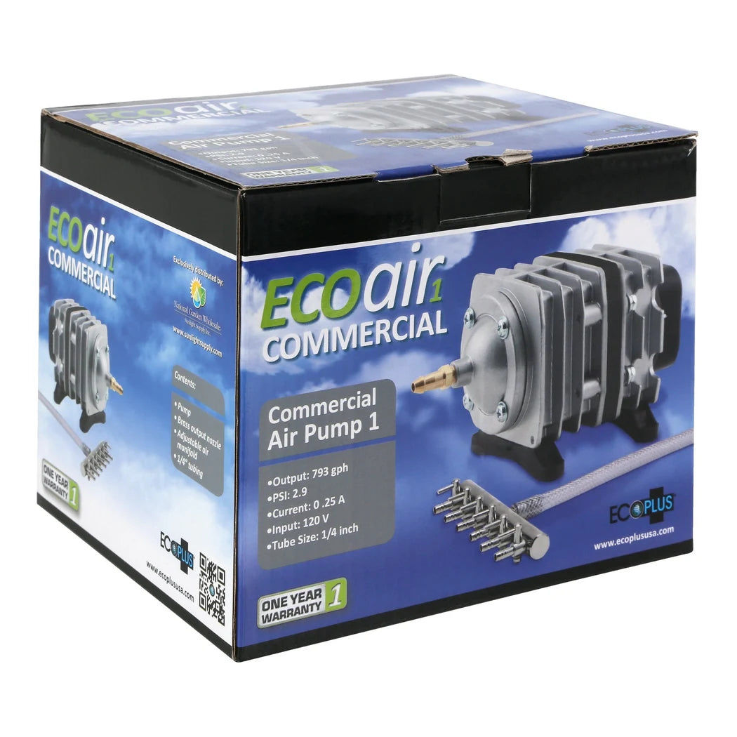 EcoPlus Commercial Air Pump - Commercial Air Pump 1 retail box