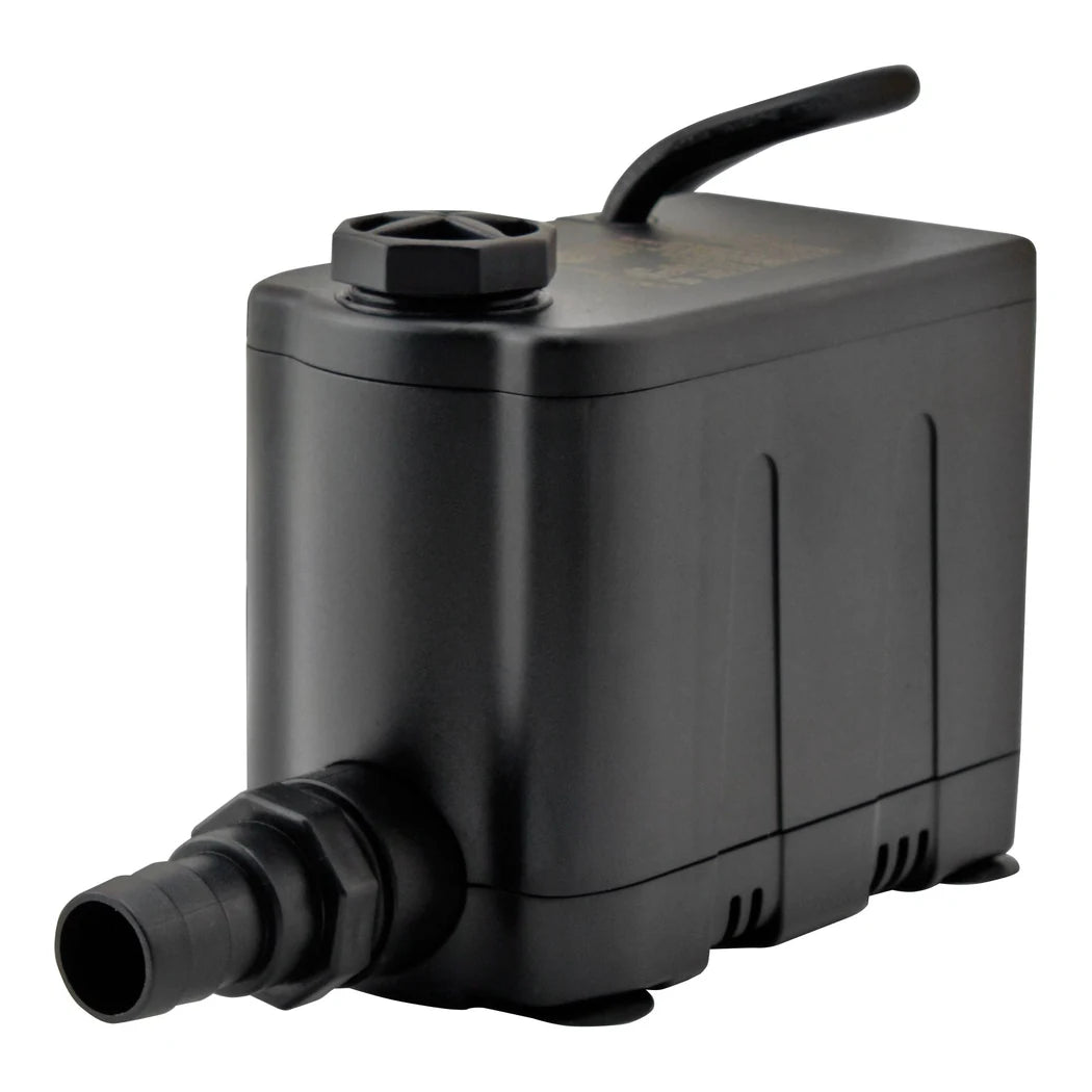 EcoPlus Convertible Bottom Draw Water Pump 730 GPH configured for horizontal discharge