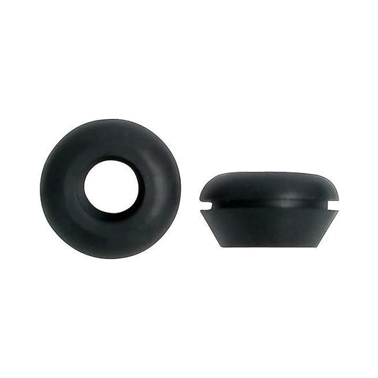 EcoPlus Hydro Flow 1/2 inch rubber grommet, top and side view